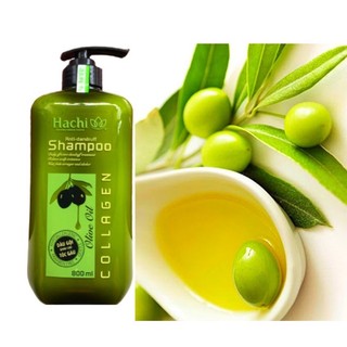 Dầu gội và dầu xả HACHI giành cho tóc khô và hư tổn chai 800ML