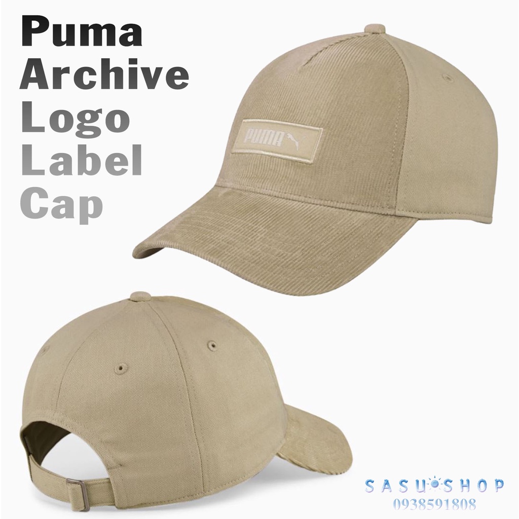 Nón 𝐏𝐮𝐦𝐚 Archive Logo Label Cap chính hãng