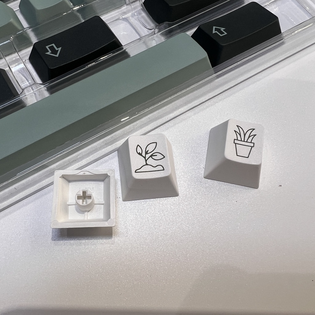 [Mã 156ELHA80K giảm 6% đơn 400K] Bộ nút bàn phím cơ Keycap Cherry Botanical - PBT Dyesub - 141 nút