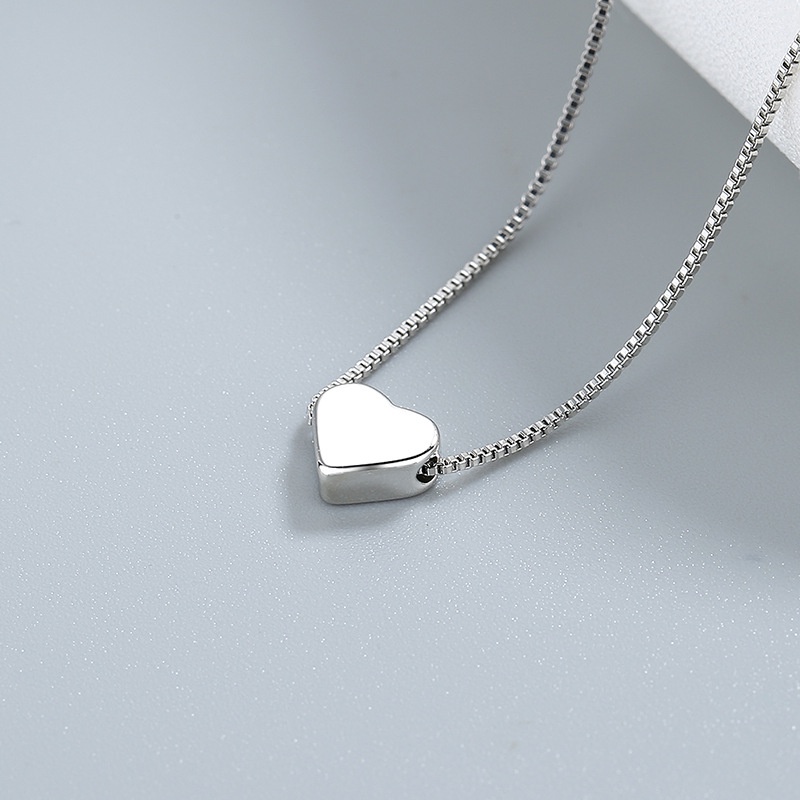 Vòng cổ Mặt Hình Trái Tim Đơn Giản Thời Trang Xuân Hè