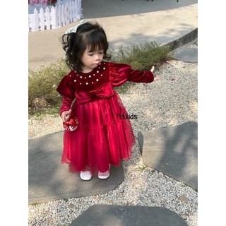 Váy Noel Cho Bé-Váy Diện Tết