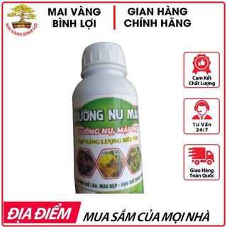 Dưỡng nụ mai mập nụ dưỡng nụ nạp năng lượng siêu tốc chai 500ml