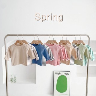 Áo thun cotton dành cho bé sơ sinh từ 0-24 tháng tuổi