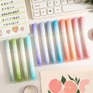 Hộp 4 bút dạ quang nhiều màu sắc