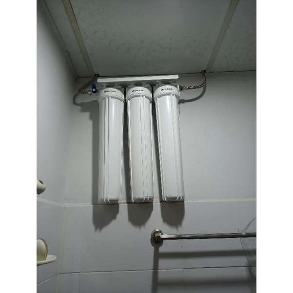 COMBO BỘ 3 CẤP LỌC TỔNG CHUNG CƯ (3 XANH) 20 INCH-HỖ TRỢ LẮP ĐẶT VÀ BẢO HÀNH TẠI TP HỒ CHÍ MINH-BỘ 3 LỌC THÔ ĐẦU NGUỒN