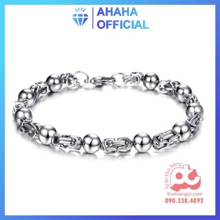 Lắc tay nam inox cao cấp không đen cao cấp thép không gỉ phong cách VnShop - BB_LT_67