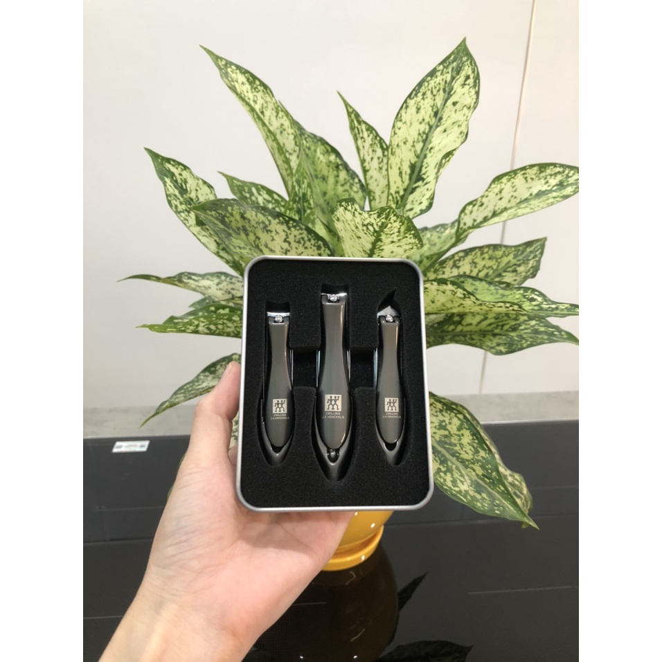 Bộ bấm móng tay set 3 món bấm móng tay, móng chân và bấm da hiệu Zwilling Đức - Gia Dụng Nhật TC