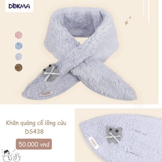 Khăn quàng cổ lông cừu cho bé - DOKMA