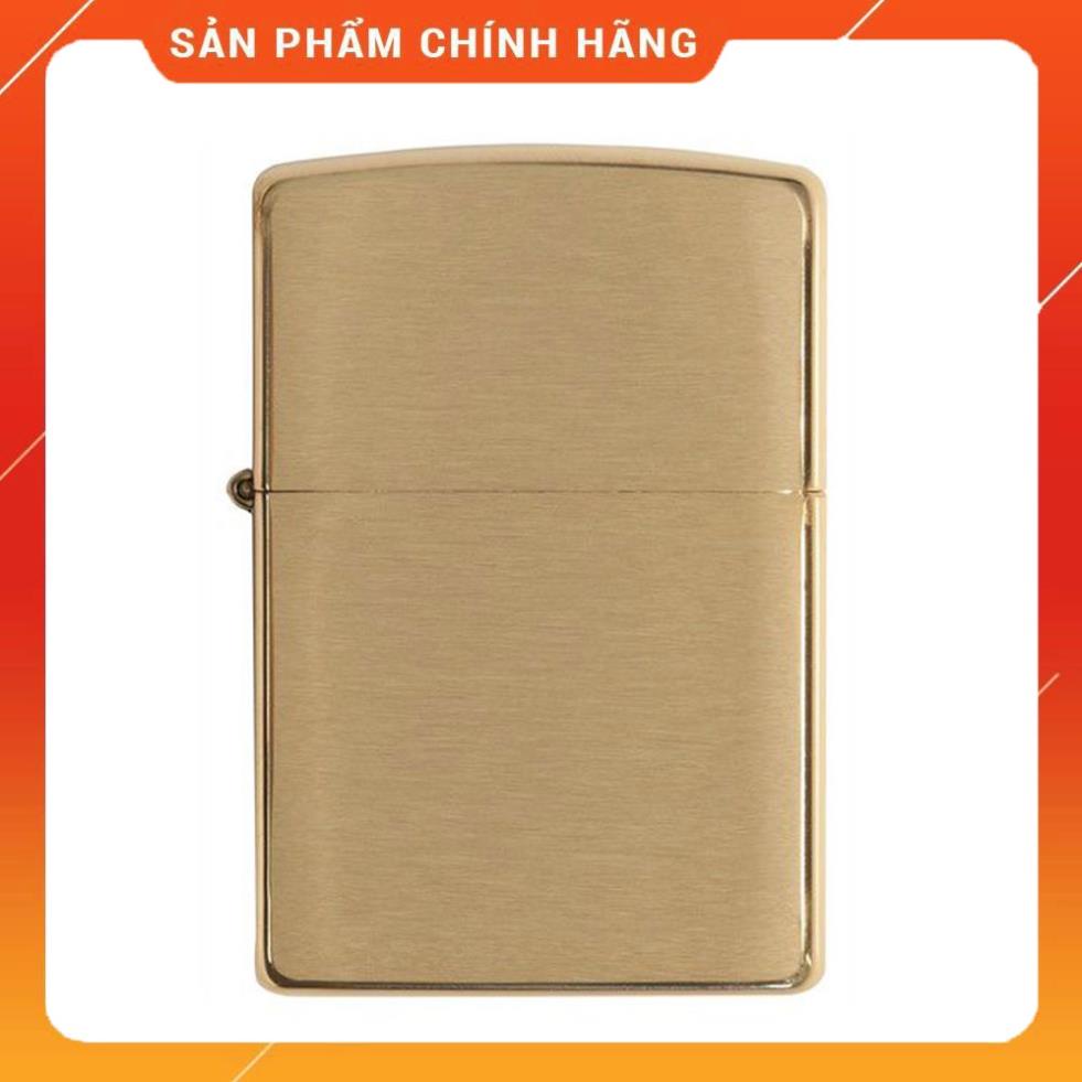 Mô Hình Bật L ửa Zịppo 204b - Quẹt Zịppo Vàng Xước Ngang