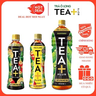 Trà OLong Tea Plus Đủ Size Đủ Vị - Chế Biến Từ Lá Trà Ô Long Hảo Hạng