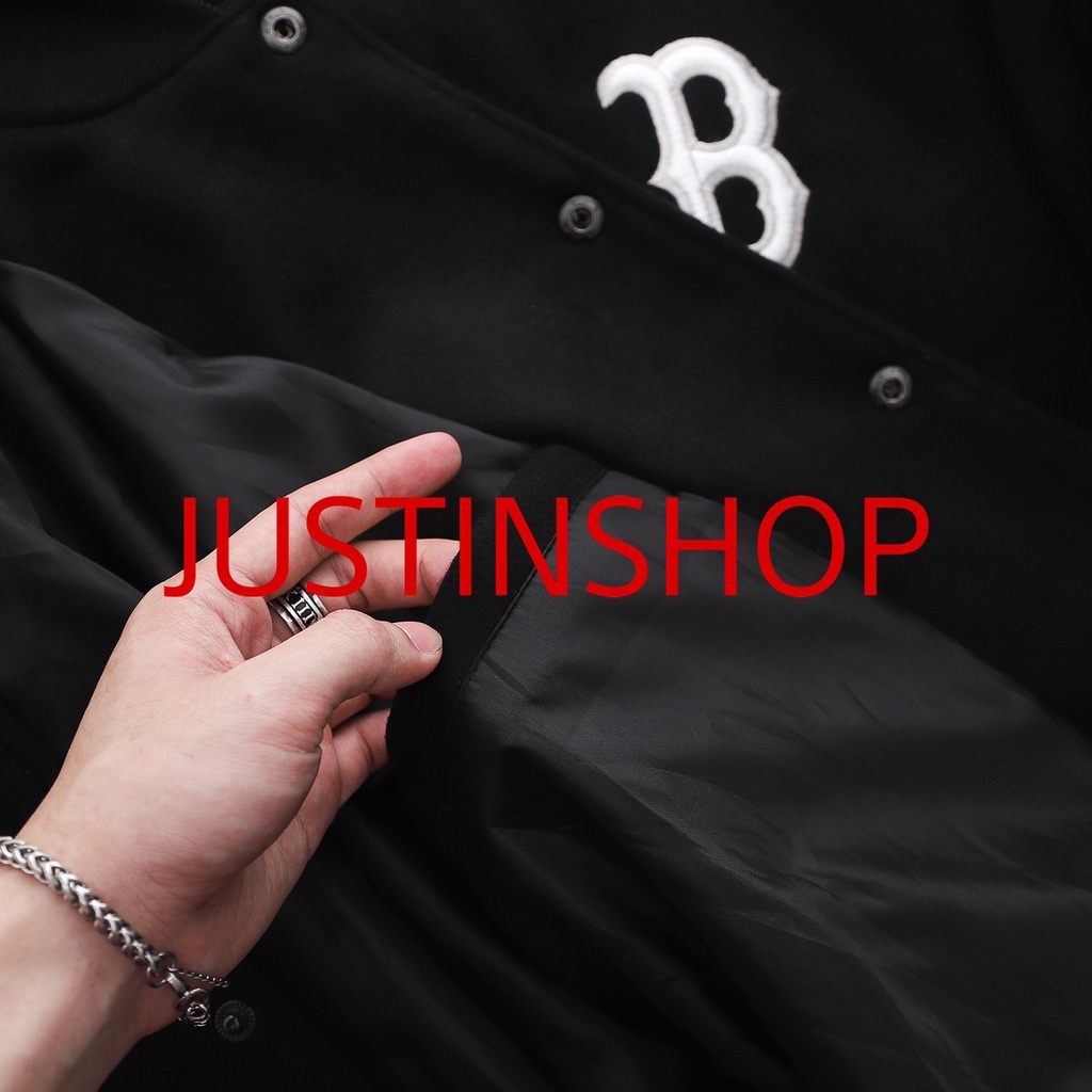 Áo Khoác Bomber MLB NY, Áo Khoác Varsity nam nữ unisex - JUSTINSHOP