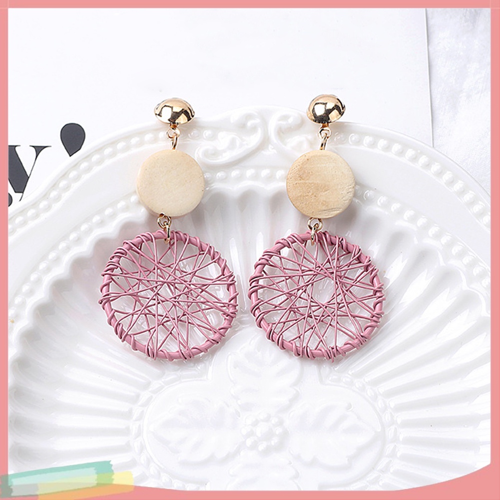 Hoa tai mặt hình dreamcatcher thời trang dành cho nữ