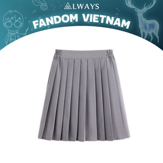 Váy xếp li đồng phục Harry Potter - Mặc cùng áo choàng đồng phục - FANDOM VN