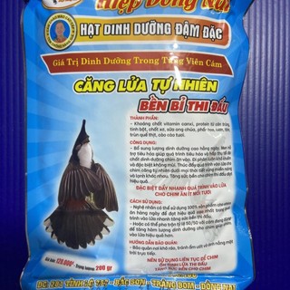 Cám hiệp đồng nai Pkchim cám hạt dinh dưỡng đậm đặc chào mào phụ kiện chim cảnh