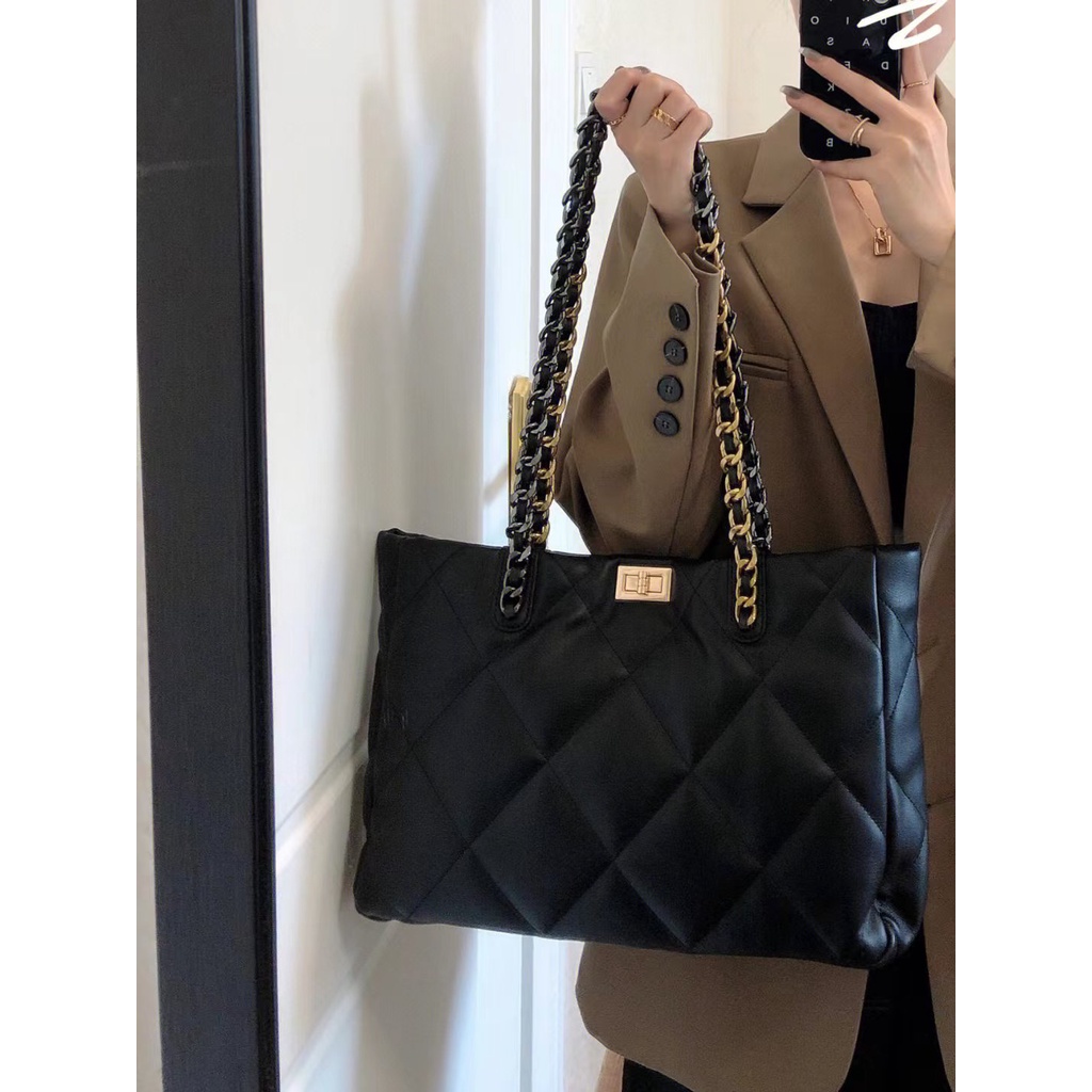 Túi Xách Đeo Vai Sức Chứa Lớn Thiết Kế Đơn Giản Phong Cách Mới Cho Nữ