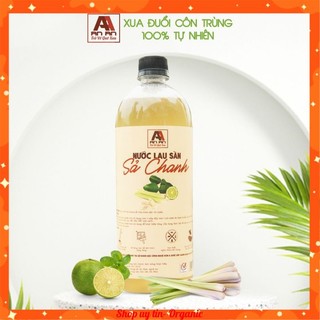 Nước lau sàn sả chanh, thành phần từ tinh chất sả, chanh, bồ hòn, thảo mộc và nước, xua đuổi công trùng hiệu quả.