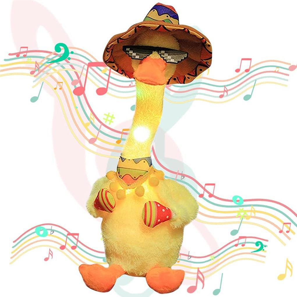 Vịt Nhồi Bông Phát Nhạc Vui Nhộn Dành Cho Bé