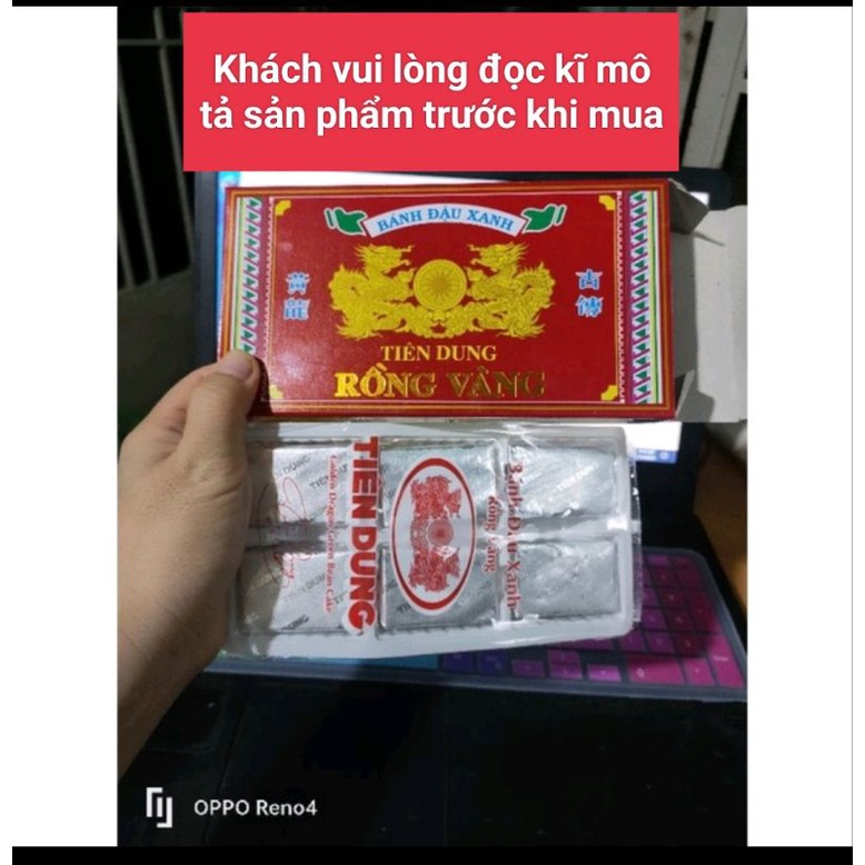 Bánh đậu xanh Tiên Dung Hải Dương - 2 HỘP - mẫu mới