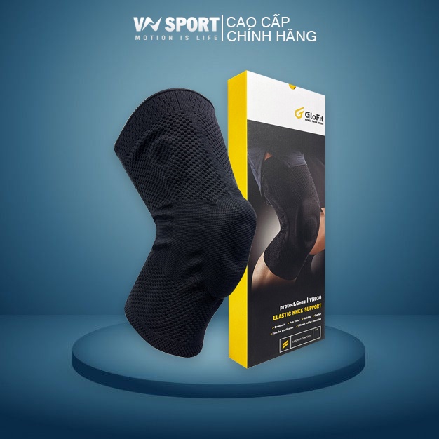 「1 Chiếc」Bó Gối Bóng Rổ, Băng Gối 360º Glofit VN030 (Protect.Genu) | Knee Brace VN030 - VNSPORT