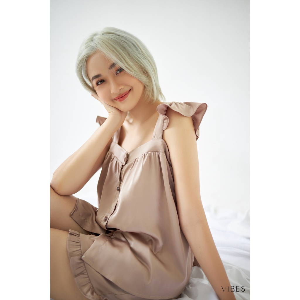 VIBES Bộ Lụa 2 Dây Cánh Tiên Selina Straps Set