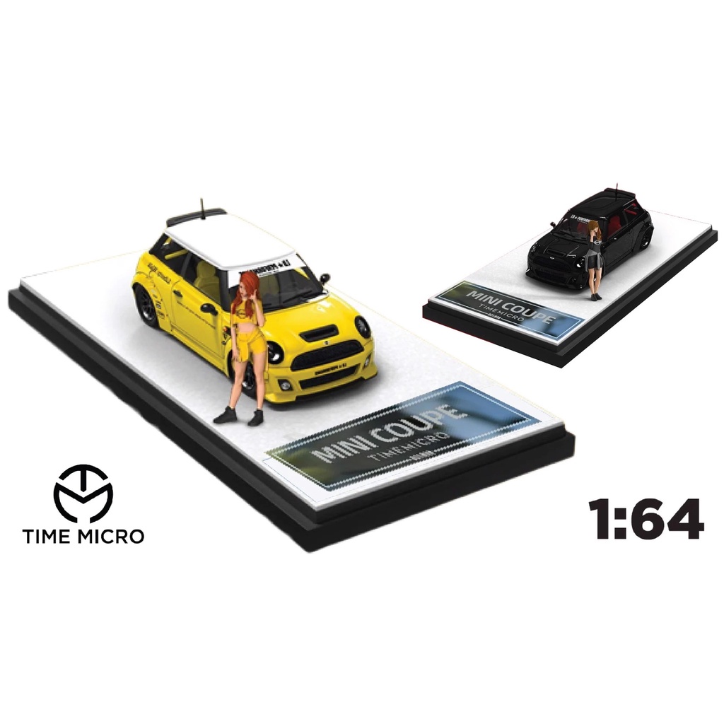 Mô hình xe các mẫu Mini Cooper độ body kit LBWK Liberty Walk tỉ lệ 1:64 Time micro