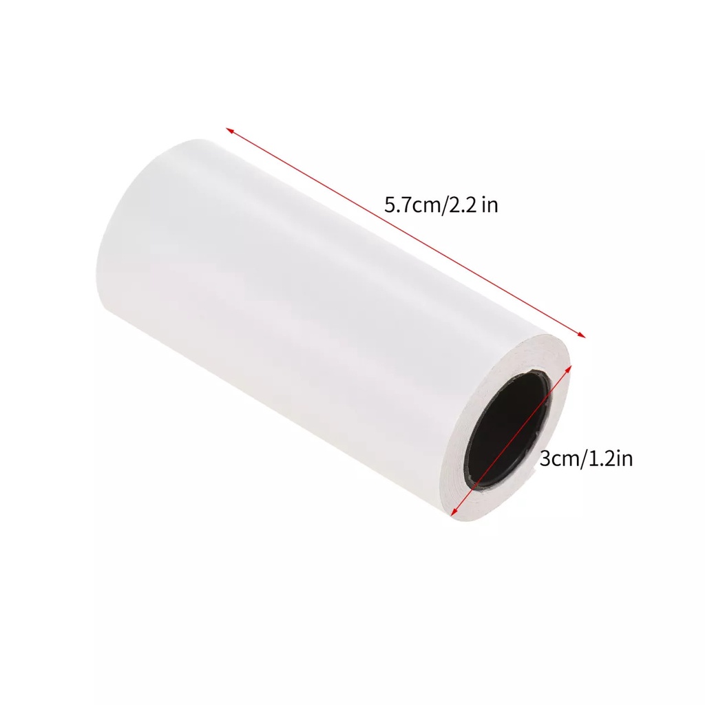 Giấy in nhiệt giấy in đơn hàng K57x30 DÁN ĐƯỢC dành cho máy in bluetooth in trên điện thoại