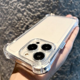 Ốp Điện Thoại Trong Suốt Chống Sốc Cho iPhone 13 11 12 14 Pro MAX 14 Plus X XS MAX XR 7 + 8 Plus