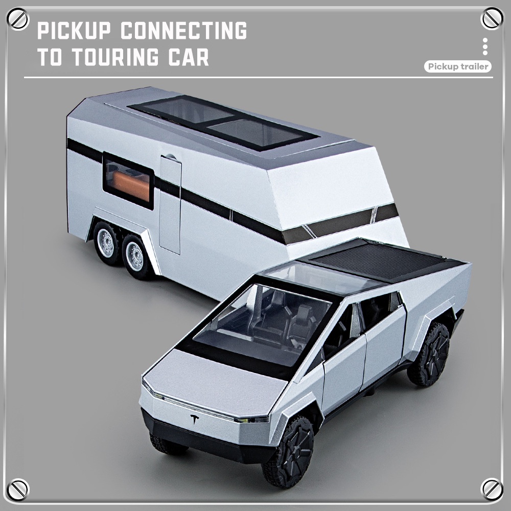 Mô Hình Xe Hơi Tesla Bằng Hợp Kim Có Đèn Và Âm Thanh Tỉ Lệ 1: 32 Làm Quà Sinh Nhật Cho Bé Trai