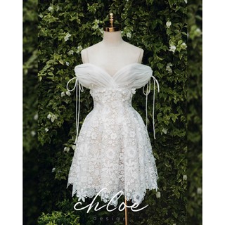 Váy thiết kế Chloe Florence 22 - Váy sử dụng chất liệu ren cao cấp - S-M-L - May đo