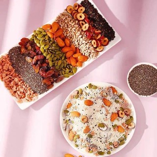 NGŨ CỐC BỘT CỦ SEN MIX HẠT TÚI GIẤY