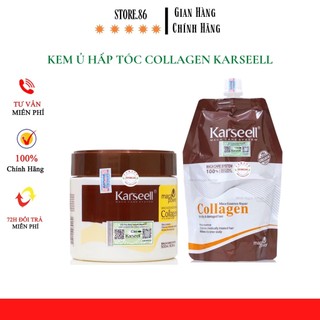 Ủ toc collagen karseell maca phục hồi tóc siêu mềm mượt, ngăn rụng, ngăn gàu hàng chính hãng