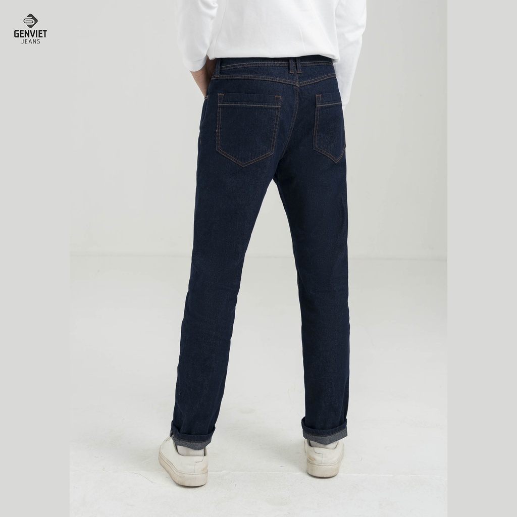 Quần Jeans Nam Genviet Chất Bò Denim Cao Cấp D1108J8095