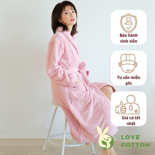  Áo Choàng Tắm Áo Choàng Ngủ Bông Mịn Hàn Quốc Cao Cấp Dùng Trong Khách Sạn Nhà Nghỉ Spa Đi Biển Đi Ngủ 