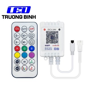 Sp101m bộ điều khiển nháy theo nhạc điều khiển qua app bluetooth cho led full màu argb ws2812b ws2811 ucs1903