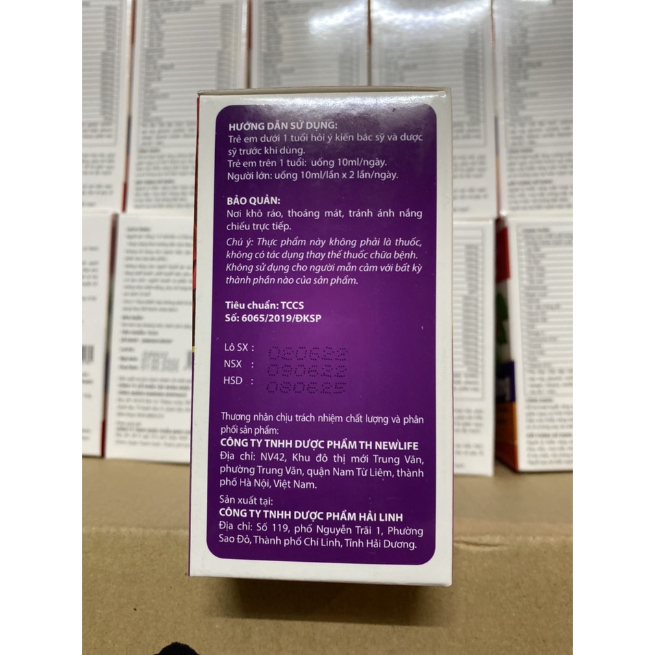 FE Korepluss Sắt III -Siro bổ máu- Dùng cho người bị thiếu máu do thiếu sắt, phụ nữ mang thai và cho con bú - Hộp 20 ống