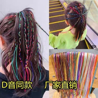 Dây tết tóc nhiều màu, bện tóc bohemian