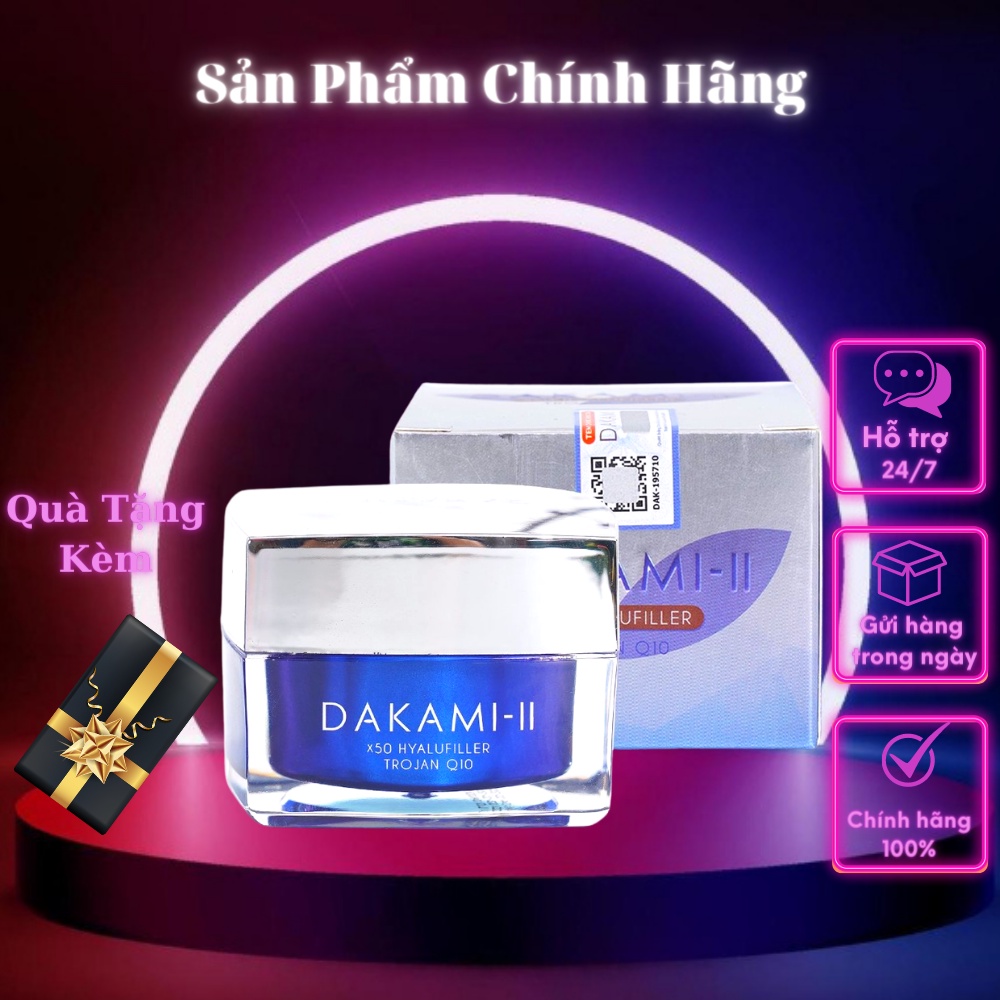 Kem DAKAMI - II chống lão hóa Công Nghệ HÀN QUỐC Mẫu mới Hàng Chuẩn - CCV