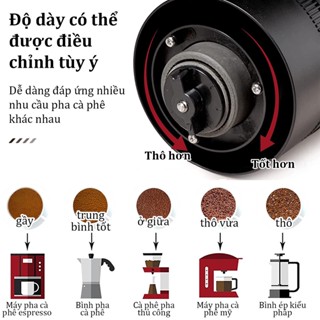 Máy xay cà phê Tự Động Bằng Điện Máy xay cafe Sạc USB Tiện Máy Xay Hạt Cà Phê + 1 Bàn chải làm sạch Coffee grinder DODO