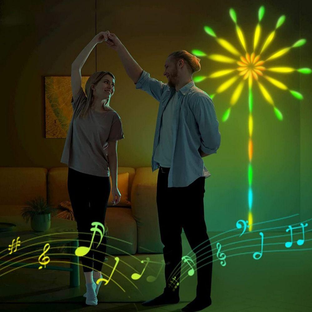 MOCHO Đèn LED Pháo Hoa Thông Minh Điều Khiển Bằng Giọng Nói