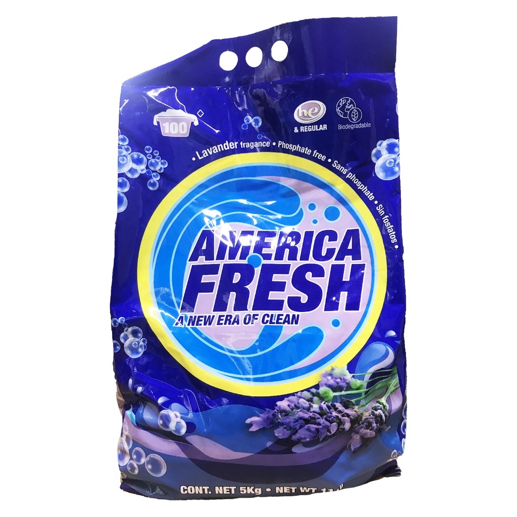 Bột giặt America Fresh Original Fragrance 5kg