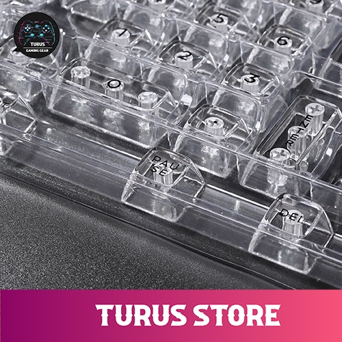 Keycap Trong Suốt Xuyên Led Cho Bàn Phím Cơ