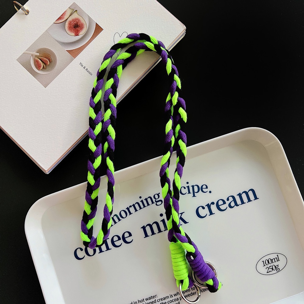 Dây Đeo Điện Thoại Có Kẹp Chống Thất Lạc Họa Tiết Hoạt Hình Dễ Thương Giá Đỡ