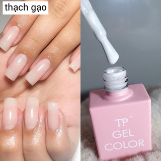 Sơn móng tay gel màu thạch gạo , chai sơn 15 ml