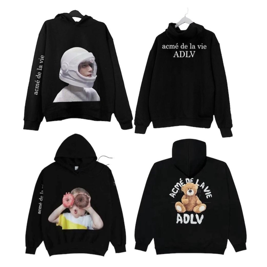 Áo hoodie ADLV chất cotton 2 chiều có lót nỉ lông mịn, form chuẩn