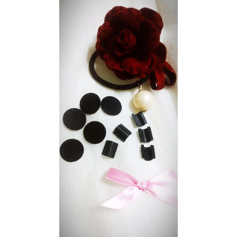Set 5 đế chữ U dùng làm cột tóc handmade