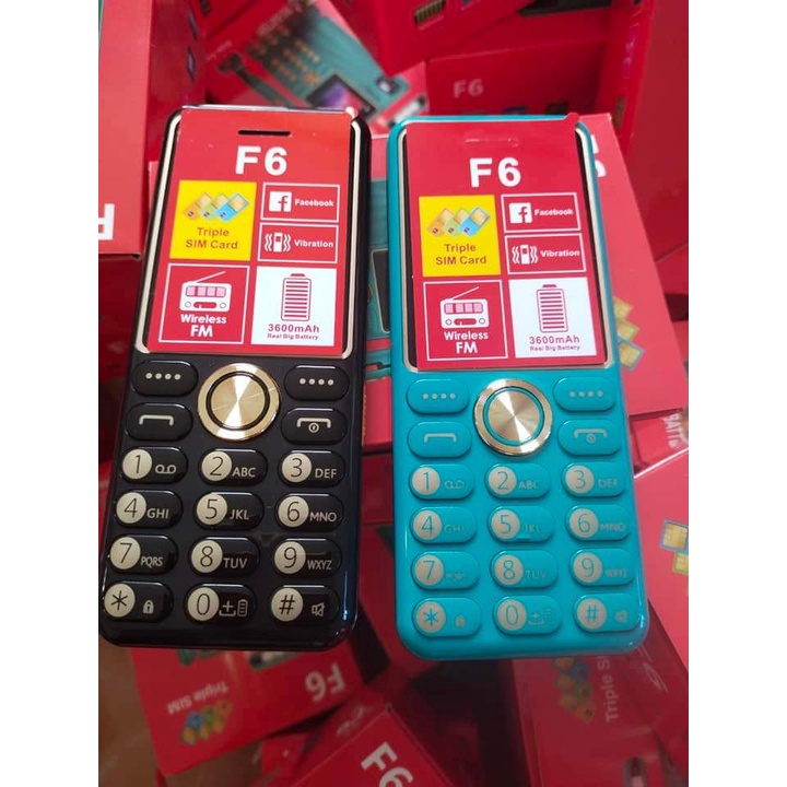 Điện Thoại Nokia F6 3 sim 3 sóng Pin Trâu Sóng Khỏe BH 12 Tháng