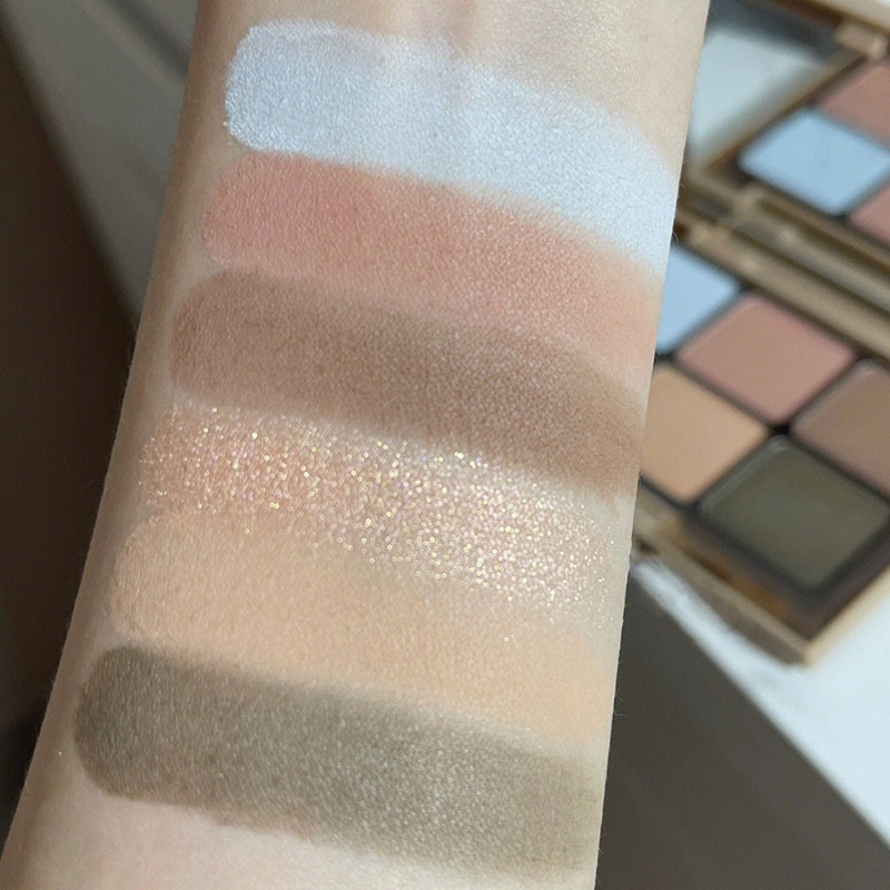 Bảng Phấn Mắt Dikalu Sáu Màu Tông Đất Tạo Khối Trang Điểm Má Hồng Sáng Bóng One