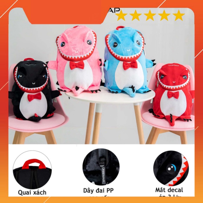 Balo Cá Sấu UNISWAP, mẫu vải nhung mịn 2 lớp chống nước cao cấp - hàng như hình nhiều màu