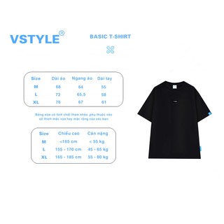 Áo thun trắng Vstyle -INTERNATIONAL