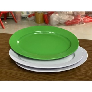 Đĩa phíp bầu dục 1209 Việt Nhật siêu bền đẹp, Đĩa nhựa trang trí sang trọng bền đẹp, Đĩa nhựa nhà hàng quán ăn tiệc cưới